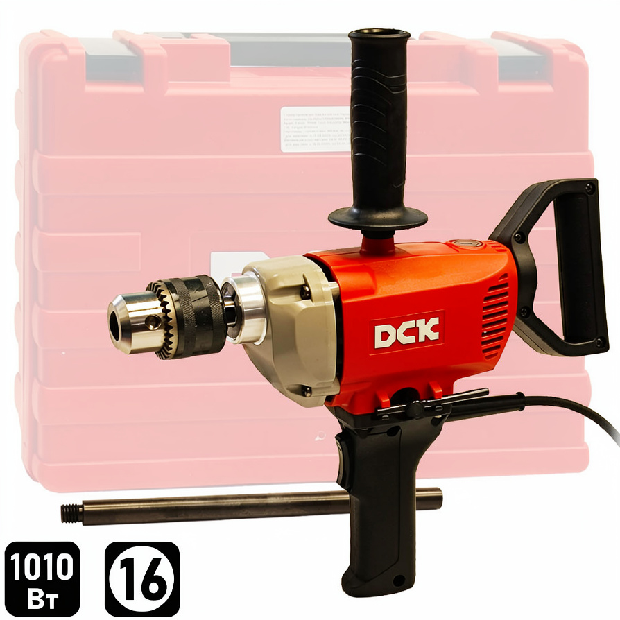 Дрель безударная низкооборотистая KJZ03-16B DCK