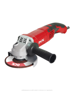 Машина шлифовальная угловая DCK KSM05-125, 1500Вт, 125мм, пл.пуск, эл.стаб. об, анти-рестарт